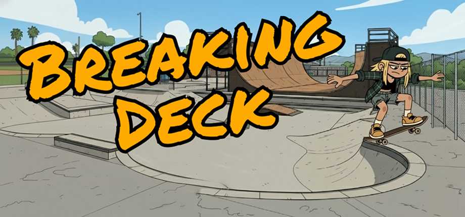 Breaking Deck key art showing a skater in motion